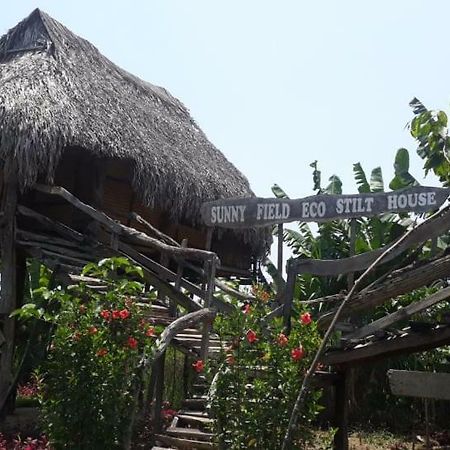Sunny Field Eco Stilt House Villa Cát Tiên Eksteriør billede