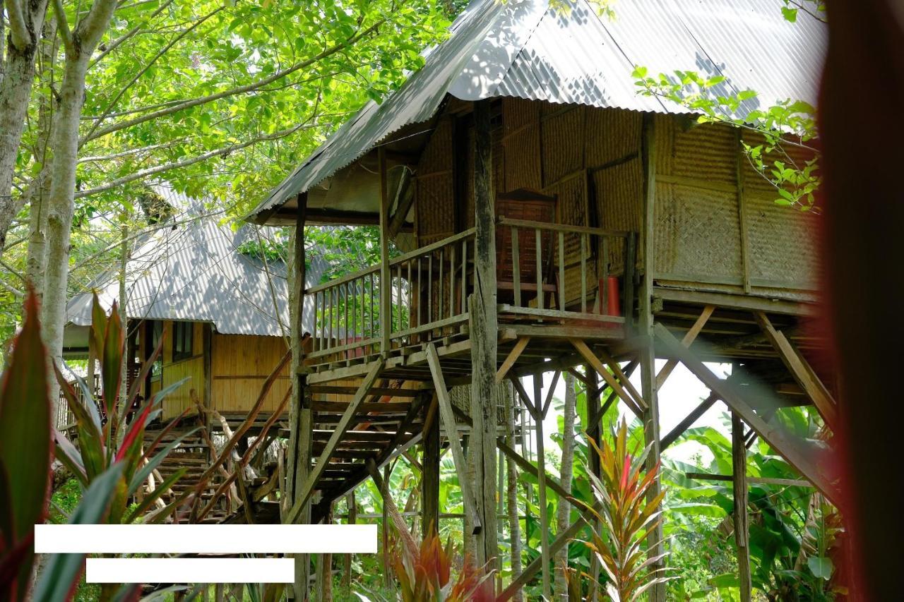 Sunny Field Eco Stilt House Villa Cát Tiên Eksteriør billede