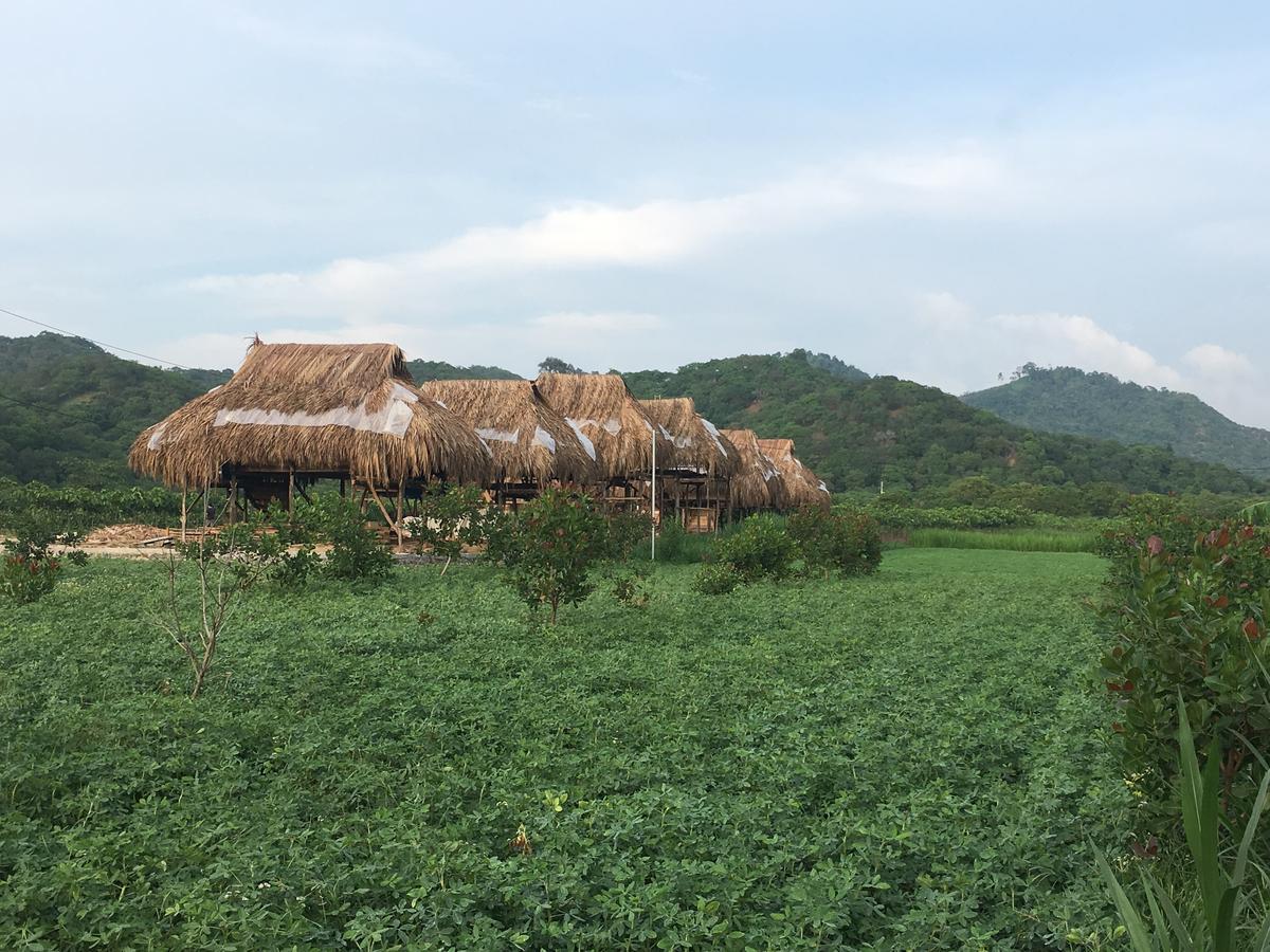 Sunny Field Eco Stilt House Villa Cát Tiên Eksteriør billede
