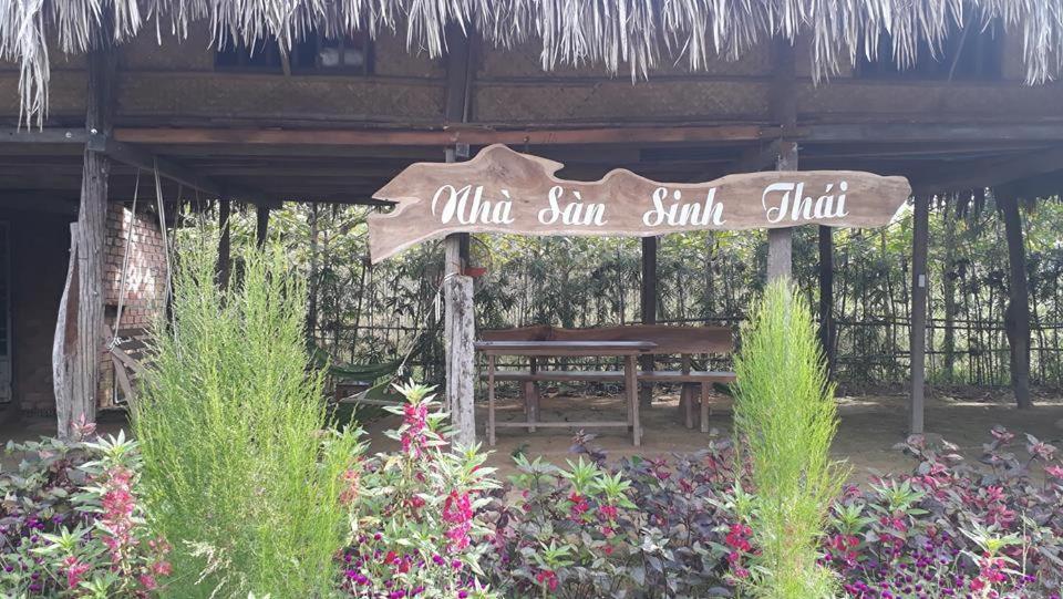 Sunny Field Eco Stilt House Villa Cát Tiên Eksteriør billede